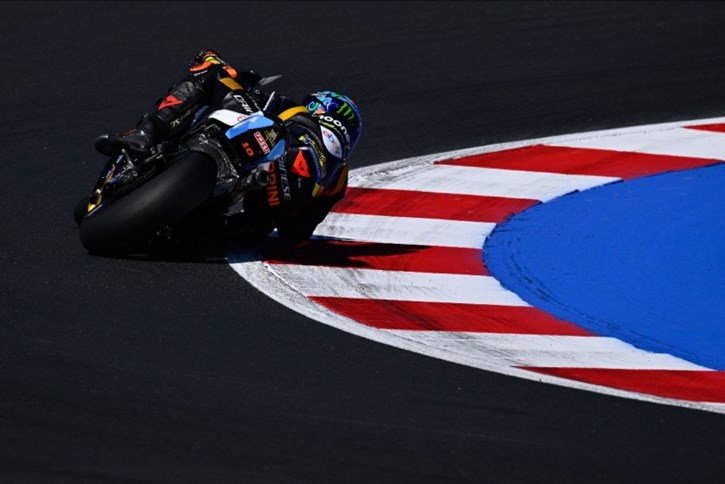 Luca Marini: Στην πρώτη θέση του τεστ!